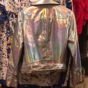 Forever 21 Jackets & Coats - FOREVER 21 metallic jacket Forever 21 Jackets & Coats - FOREVER 21 metallic jacket